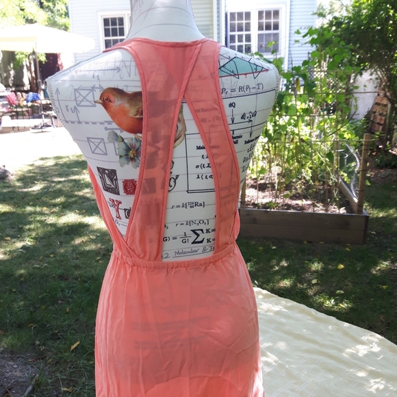 size xxs Wilfred silk orange mini dress 💞💗 - Picture 7 of 16